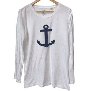 League Collegiate Outfitters Long Beach Island Anchor Long Sleeve Shirt. XL.